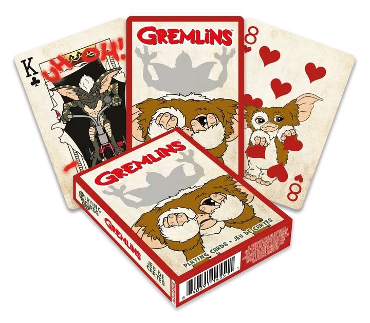 Gremlins Cartoon Characters Playing Cards