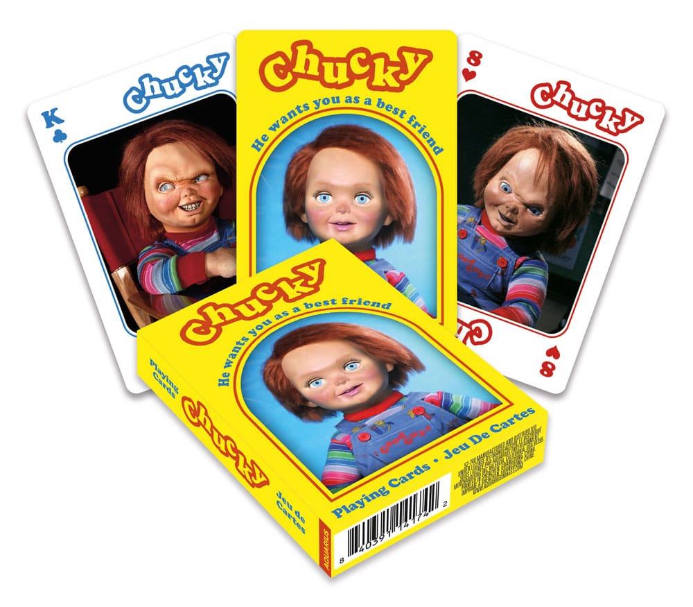 Childs Play Horror Movie Playing Cards