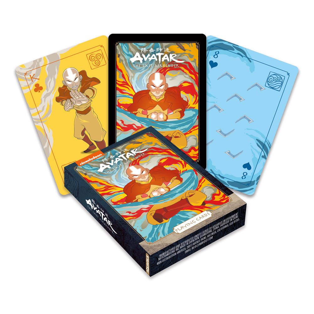 Avatar The Last Airbender Avatar Character Playing Cards