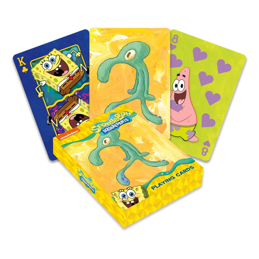 SpongeBob Bold And Brash Art Playing Cards