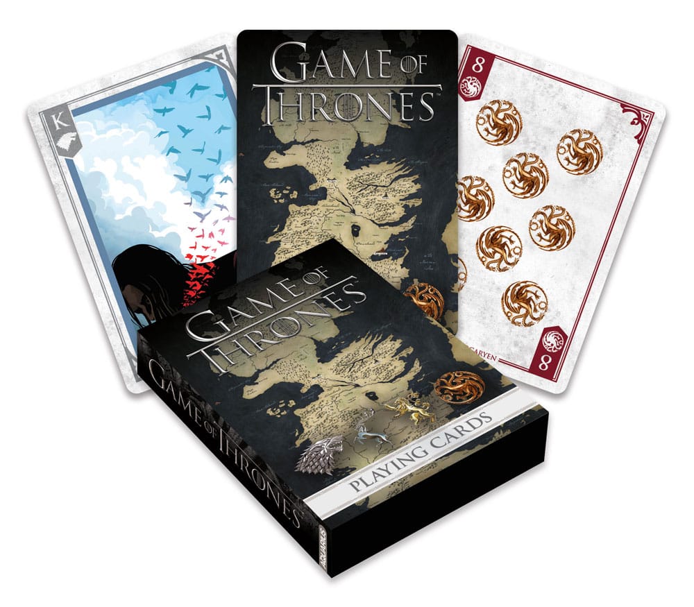 Game Of Thrones House Icons Playing Cards