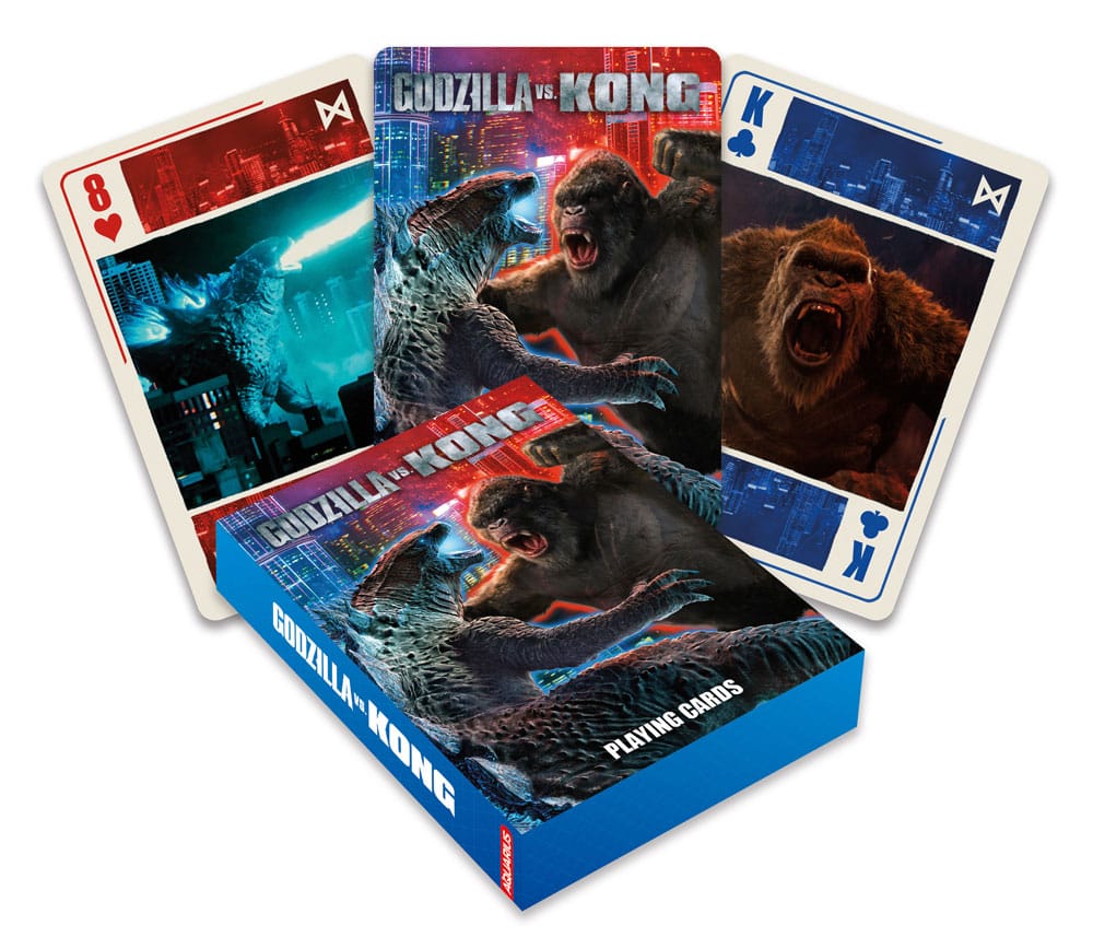 Godzilla Vs Kong Movie Playing Cards