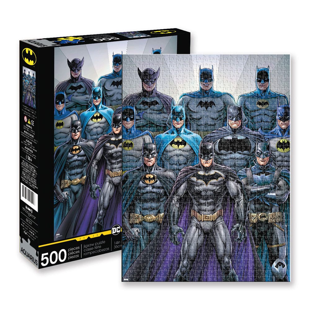 DC Comics Batman Suits 500 Piece Jigsaw Puzzle