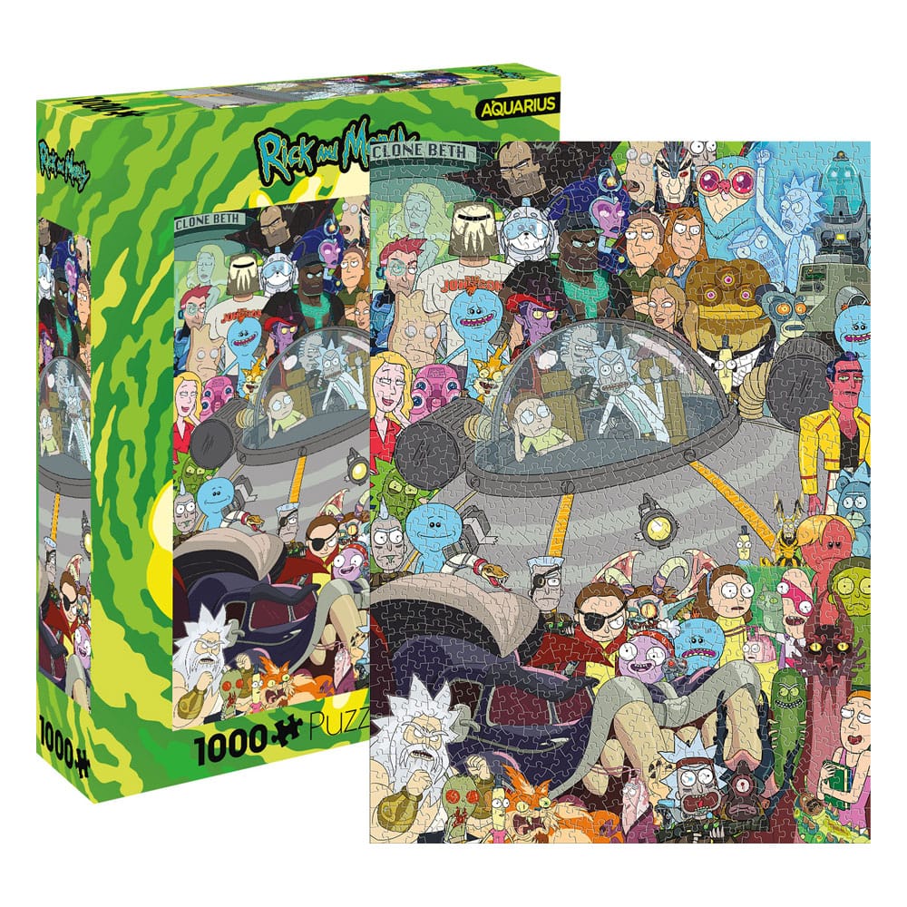 Rick And Morty Group 1000 Piece Puzzle