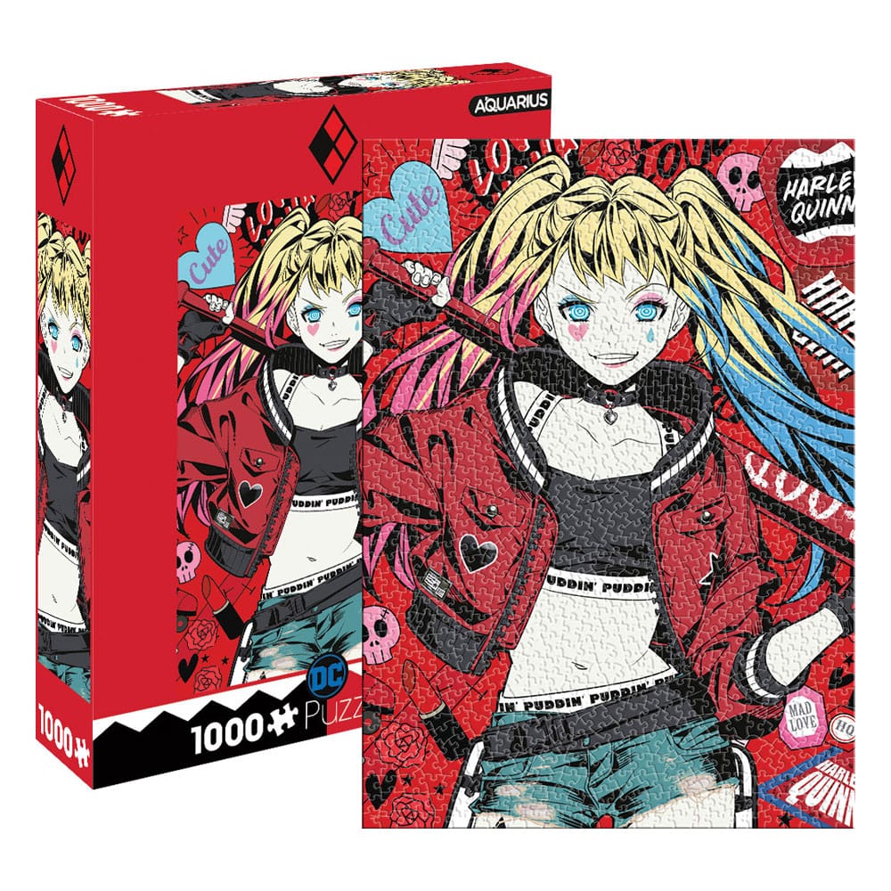 DC Comics Harley Quinn Puddin 1000 Piece Puzzle
