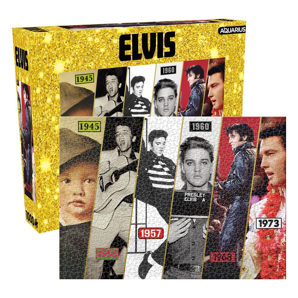 Elvis Presley Timeline 1000 Piece Puzzle Collectible