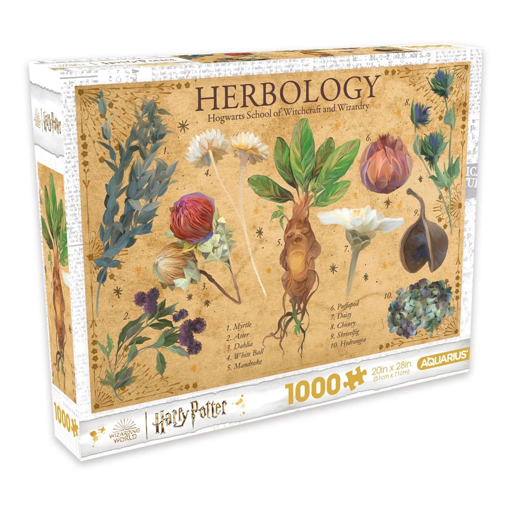Harry Potter Herbology 1000 Piece Jigsaw Puzzle