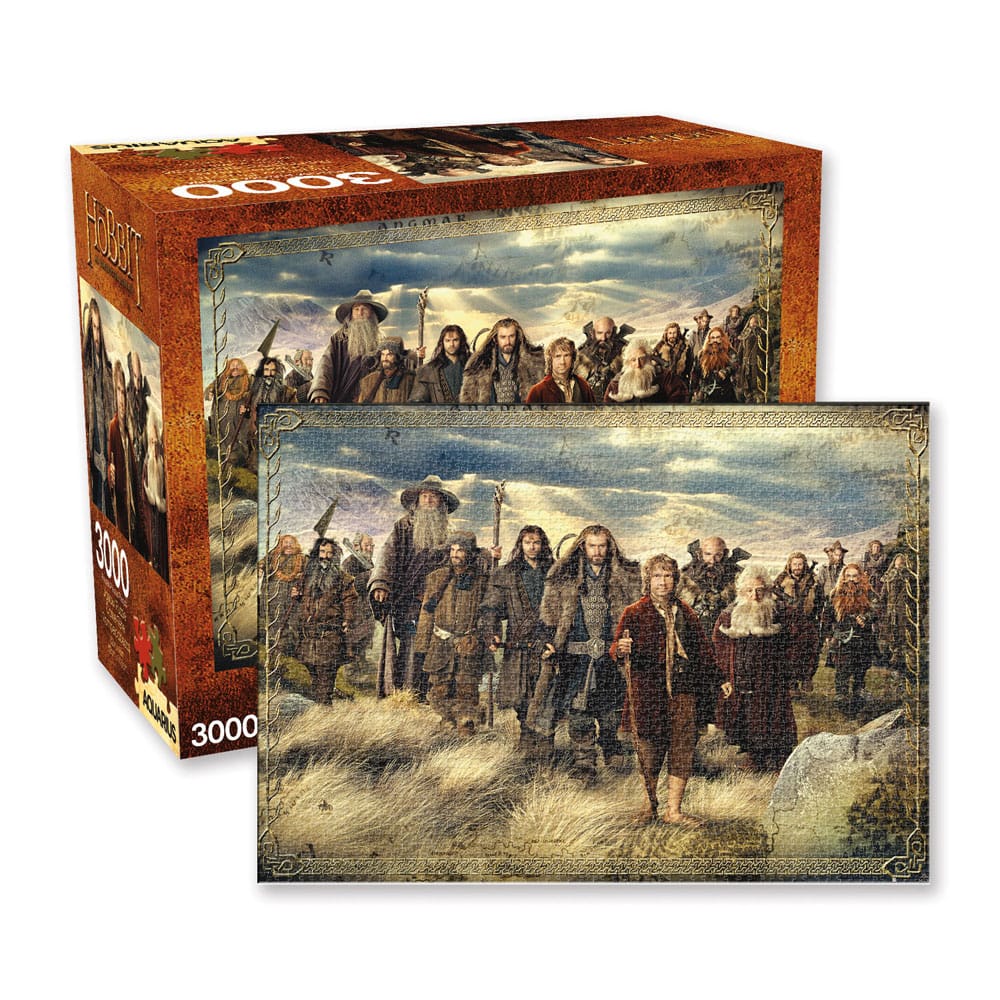 The Hobbit An Unexpected Journey 3000 Piece Map Jigsaw Puzzle