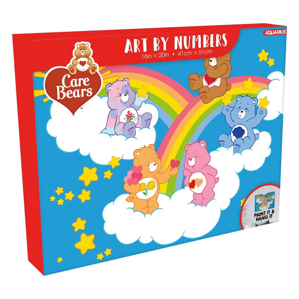 Care Bears Clouds Paint By Numbers Art Set