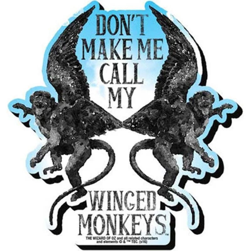 Wizard of Oz Funky Chunky Magnet Flying Monkeys