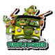 Teenage Mutant Ninja Turtles Funky Chunky Magnet Van Model
