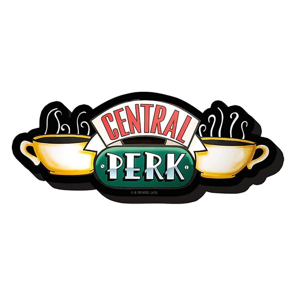Friends TV Show Funky Chunky Magnet Central Perk Logo