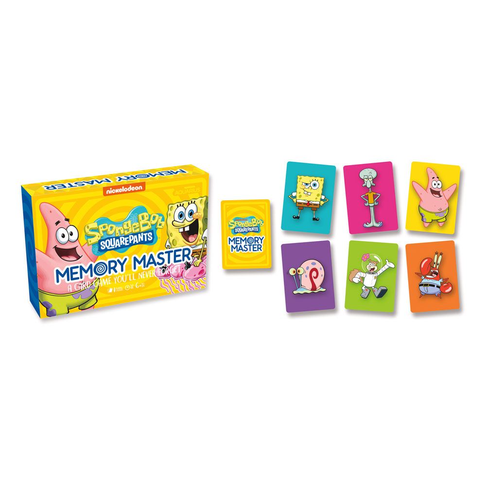 SpongeBob SquarePants Memory Master Card Game English Version