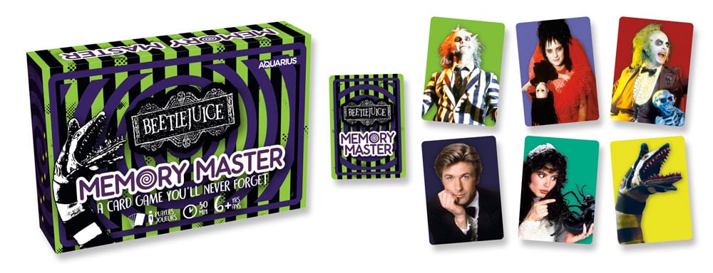 Beetlejuice Memory Master Card Game English Version