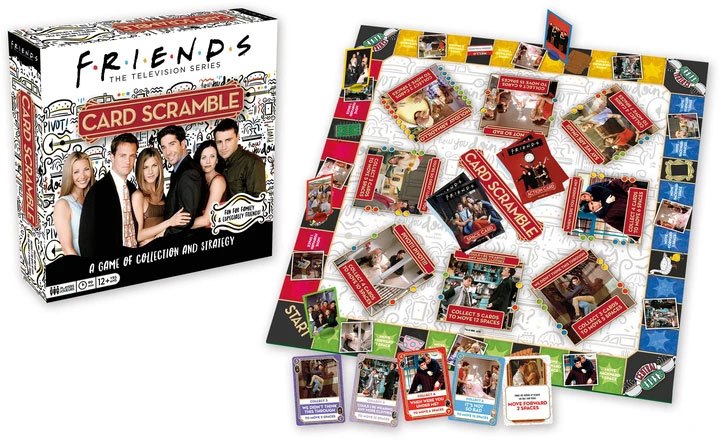Friends TV Show Card Scramble Board Game English Version