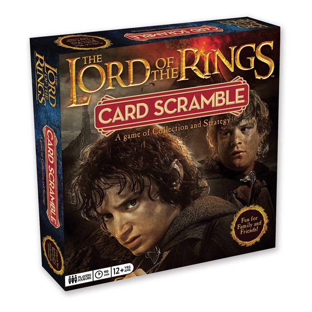 Lord of the Rings Card Scramble Board Game English Version