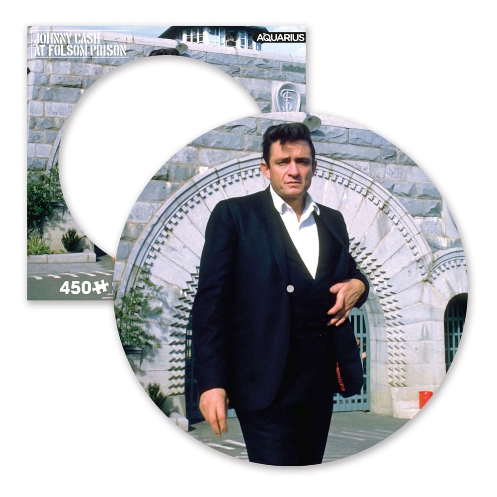 Johnny Cash Folsom Prison Music Picture Disc Puzzle 450 Piece
