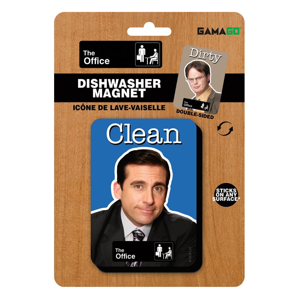 The Office Dishwasher Magnet Clean or Dirty Design