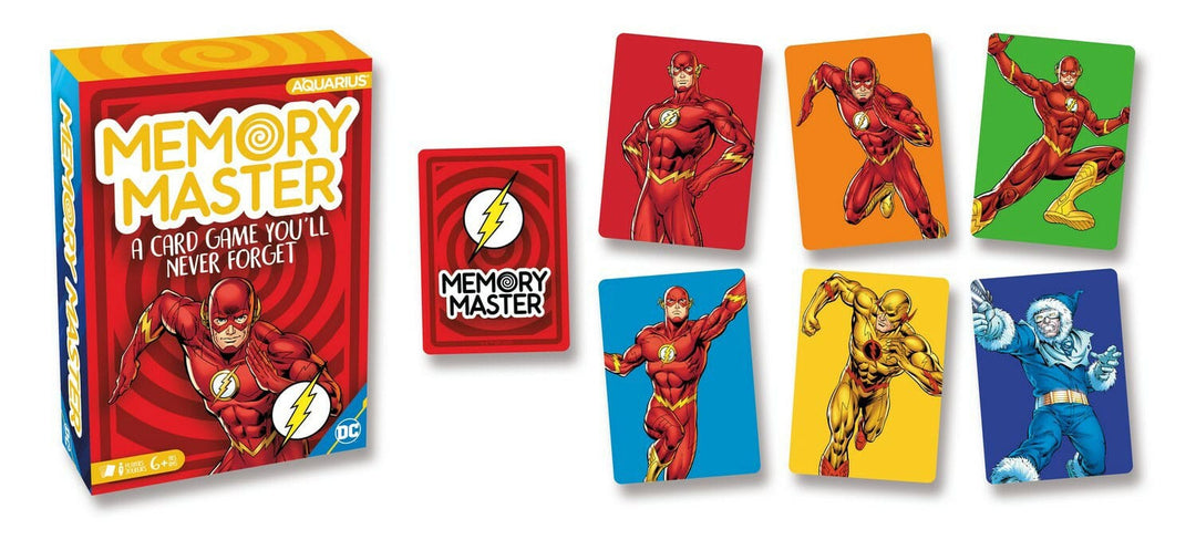 DC Comics Flash Memory Master Card Game