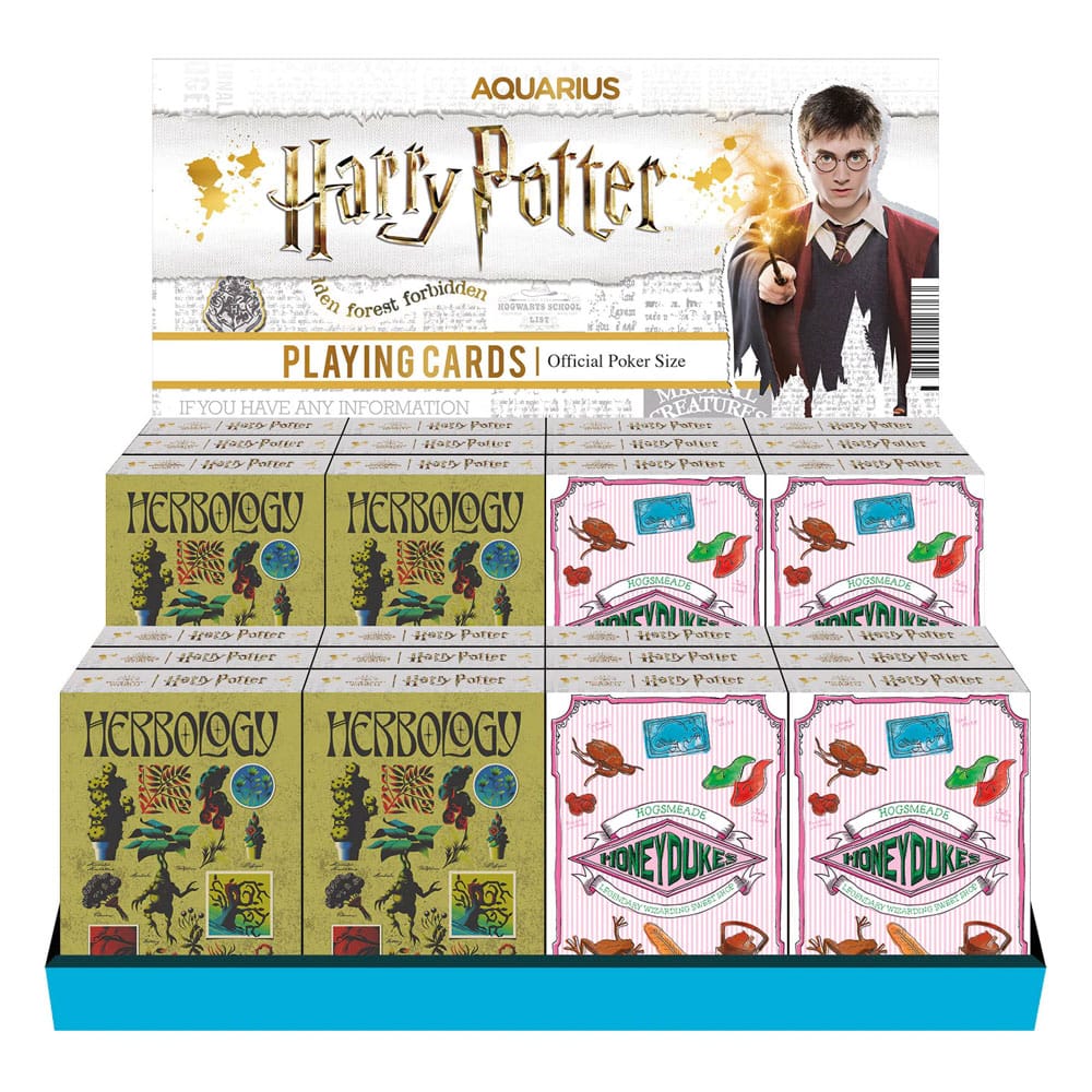 Harry Potter Playing Cards Game Display 24 Pieces