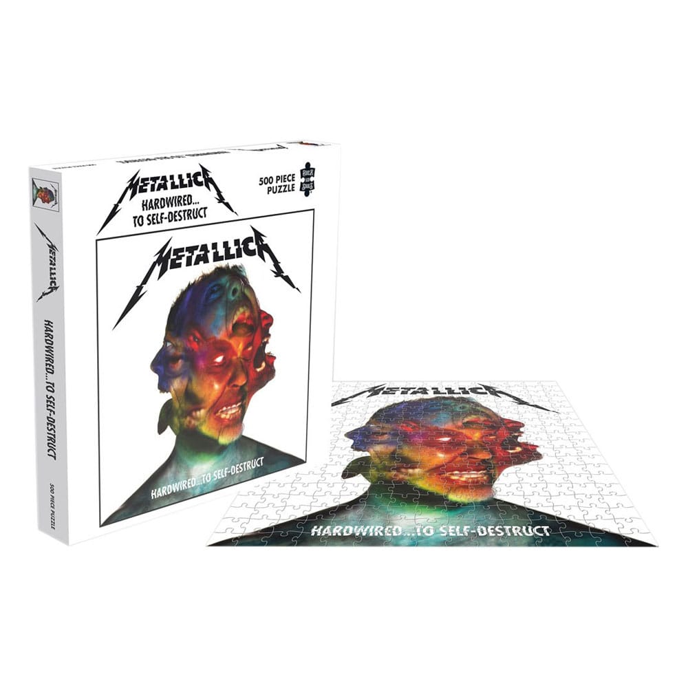 Metallica Hardwired To Self Destruct Jigsaw Puzzle Music 500 Pieces