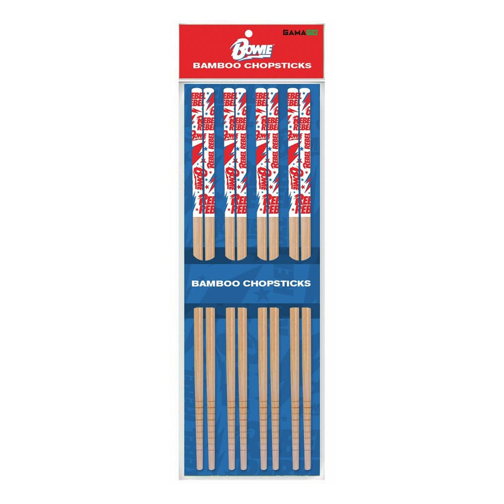 David Bowie Themed Bamboo Chopsticks Music