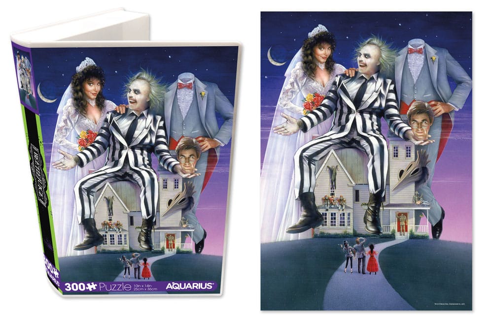 Beetlejuice Mansion Jigsaw Puzzle Film 300 Pieces