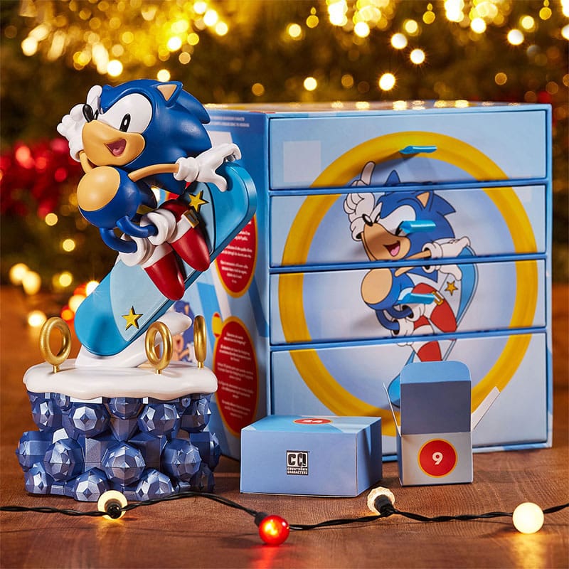 Sonic the Hedgehog Countdown Character Advent Calendar Model Kit