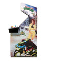 Teenage Mutant Ninja Turtles Quarter Arcade Machine 44 cm, rear view