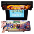 Teenage Mutant Ninja Turtles Quarter Arcade Machine 44 cm, in display