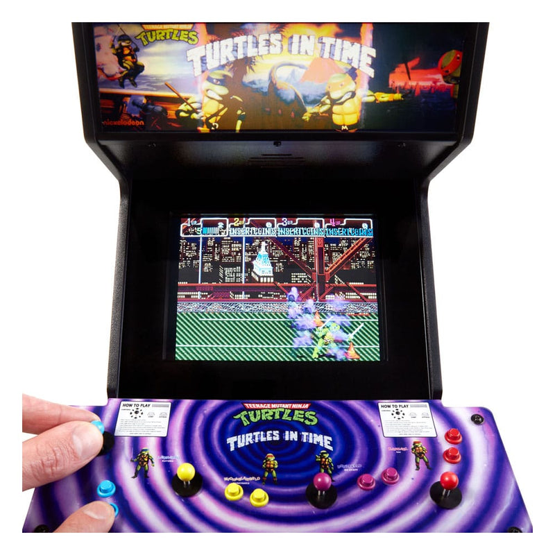 Teenage Mutant Ninja Turtles Quarter Arcade Machine Turtles In Time 44 cm, packaging shot