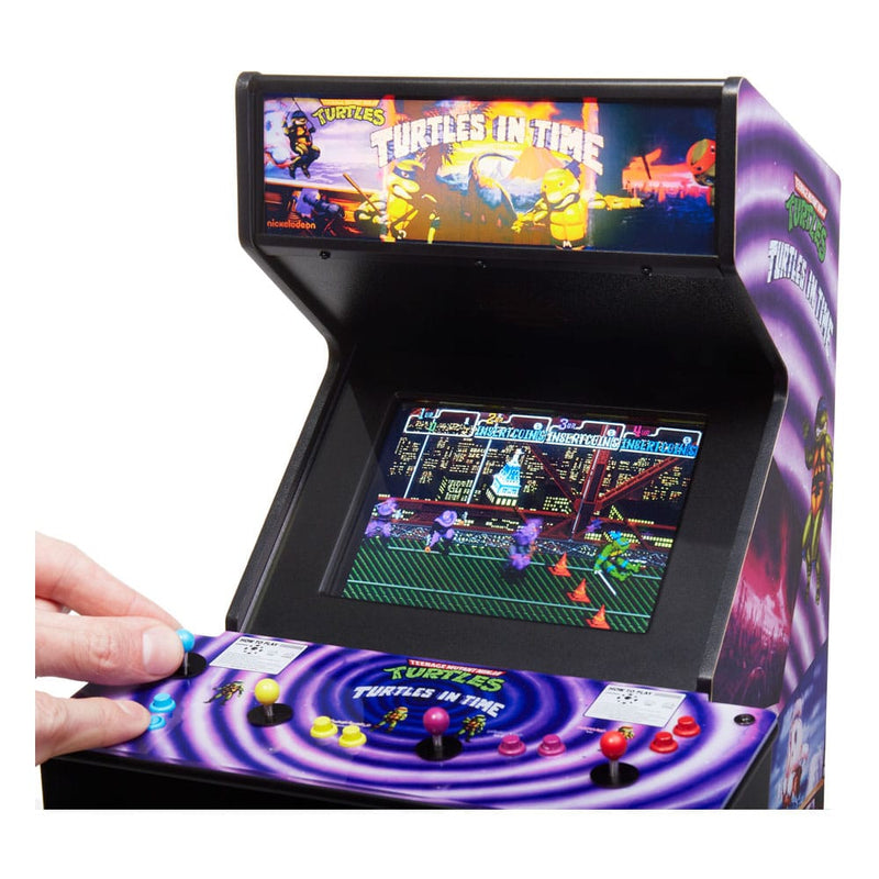 Teenage Mutant Ninja Turtles Quarter Arcade Machine Turtles In Time 44 cm, in display