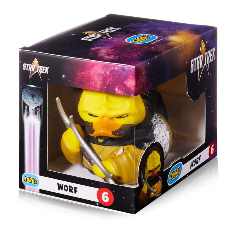Star Trek Worf Tubbz PVC Figure Boxed Edition 10 cm