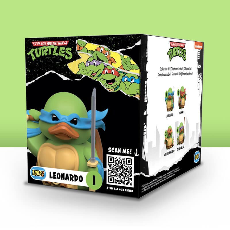 Official Teenage Mutant Ninja Turtles Leonardo TUBBZ (Boxed Edition), side angle