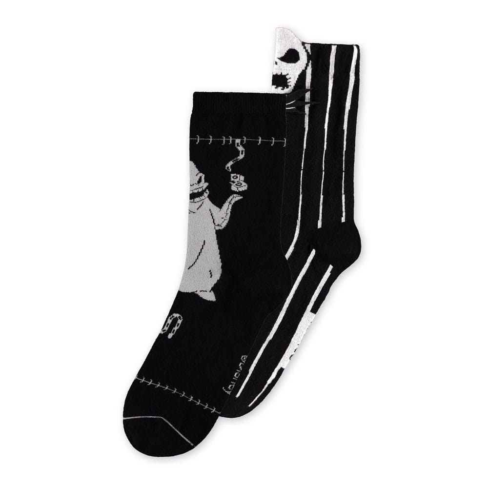 Nightmare before Christmas Crew Socks EU Size 43-46 (Set of 2)