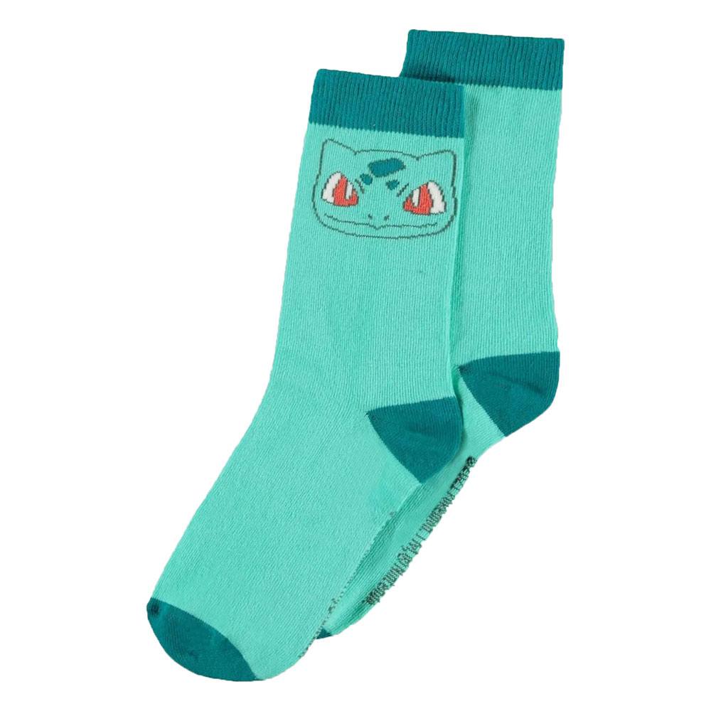 Pokémon Bulbasaur Crew Socks EU Size 39-42 (1-Pack)