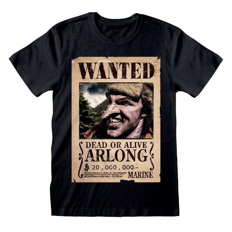 One Piece Arlong Wanted Poster T Shirt Size S