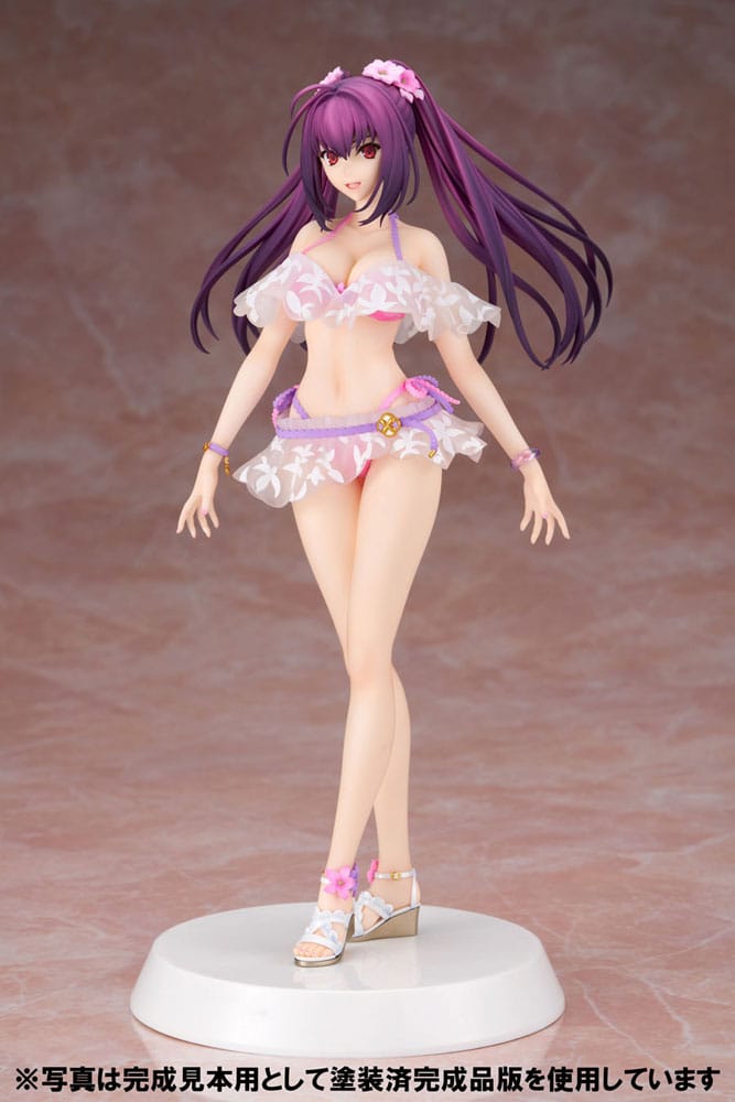 Aniplex Ruler Scathach Skadi Fate Grand Order Summer Queens Assemble Heroines PVC Statue Kit Version 22 cm