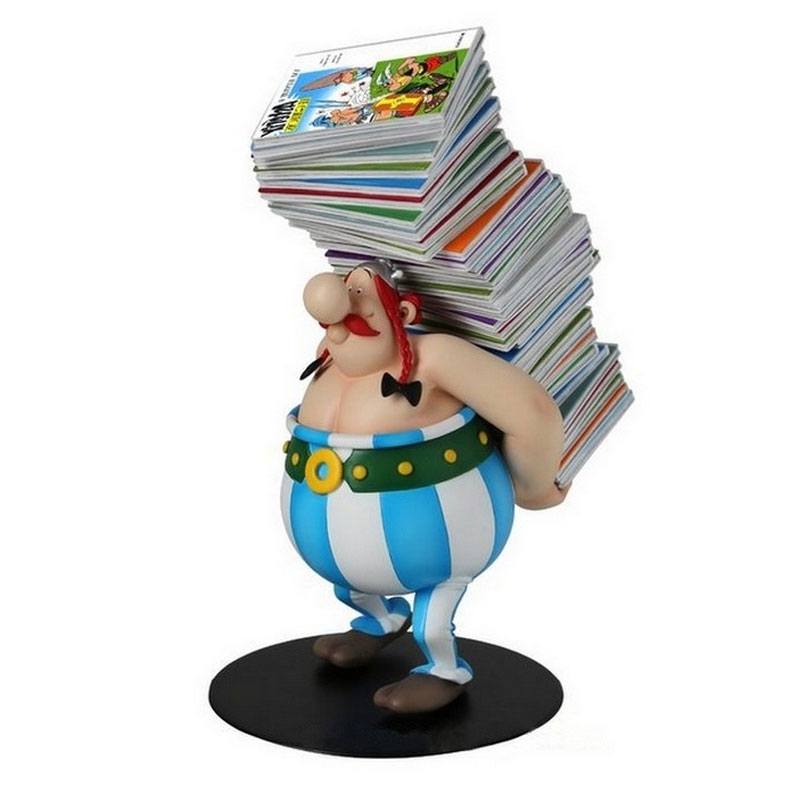 Bandai Obelix Asterix Collectoys Statue 21 cm