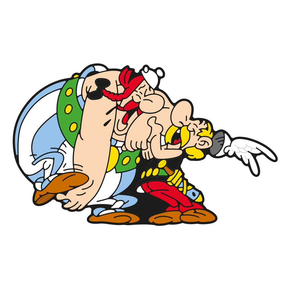 Bandai Asterix and Obelix Laughing Asterix Fridge Magnet 6 cm