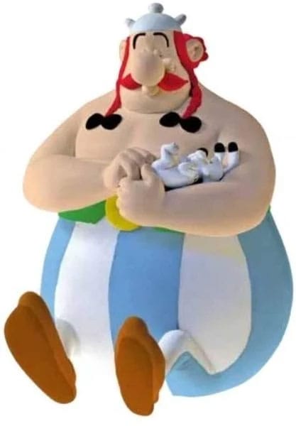 Bandai Obelix and Idefix Asterix Coin Bank