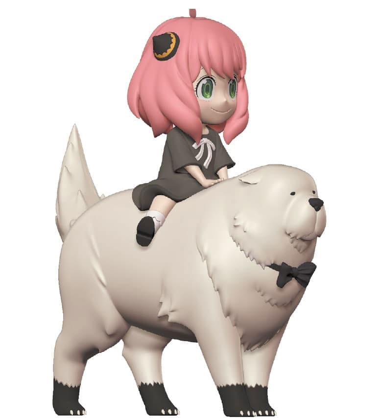 Bandai Anya and Bond Forger Spy x Family Coin Bank
