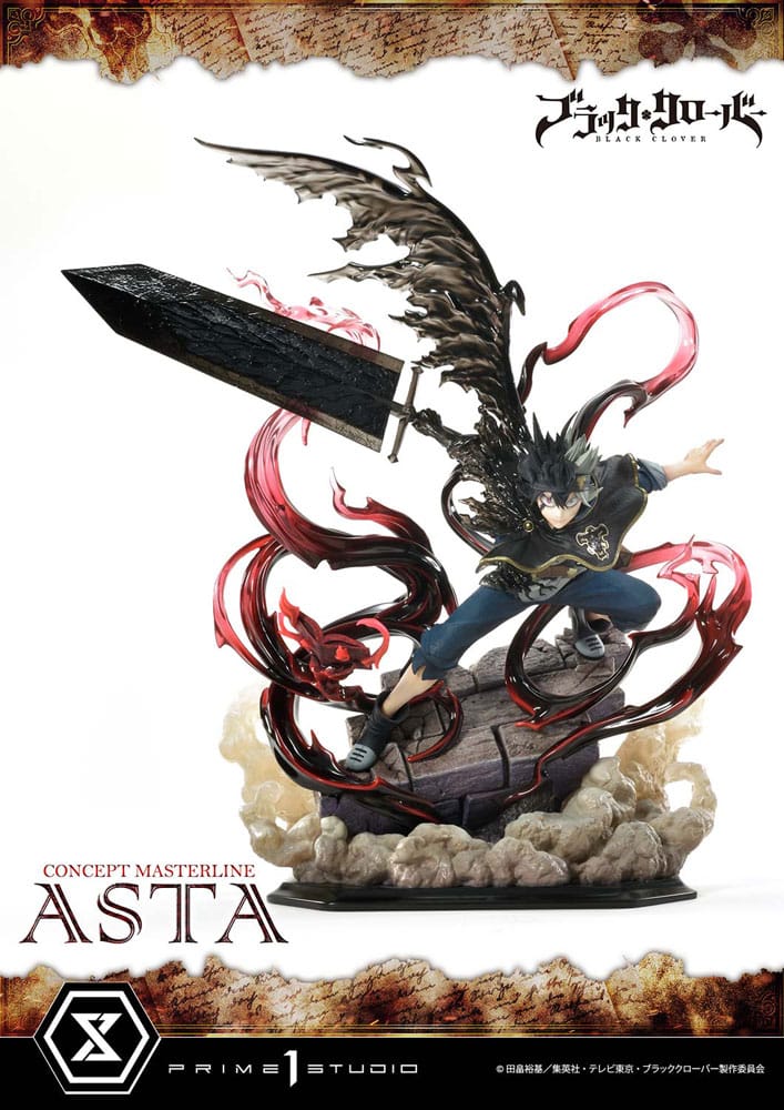 Prime 1 Studio Asta Black Clover Vinyl Figure 50 cm