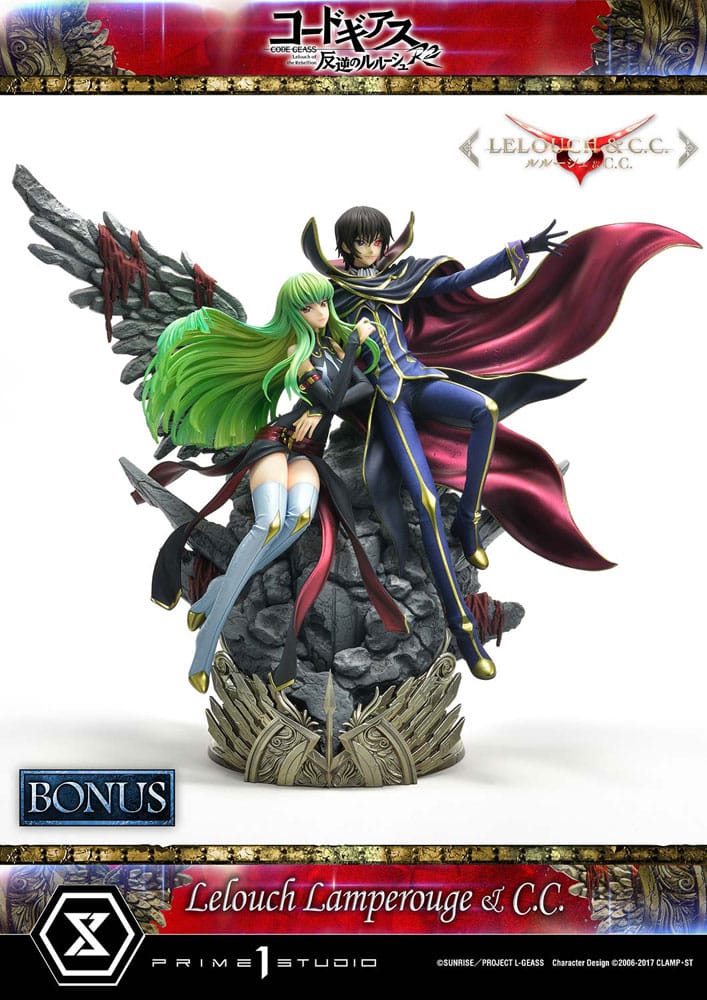 Code Geass Lelouch Lamperouge Lelouch of the Rebellion Concept Masterline Statue 1 6 Scale 44 cm
