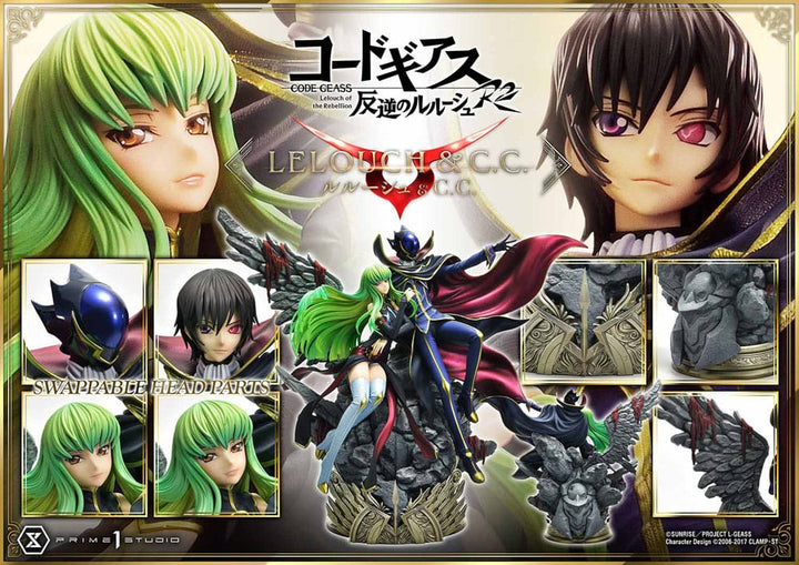Code Geass Lelouch Lamperouge Lelouch of the Rebellion Concept Masterline Statue 1 6 Scale 44 cm