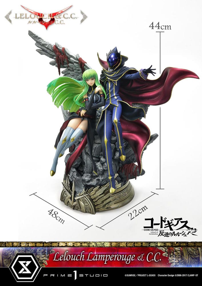 Code Geass Lelouch Lamperouge Lelouch of the Rebellion Concept Masterline Statue 1 6 Scale 44 cm