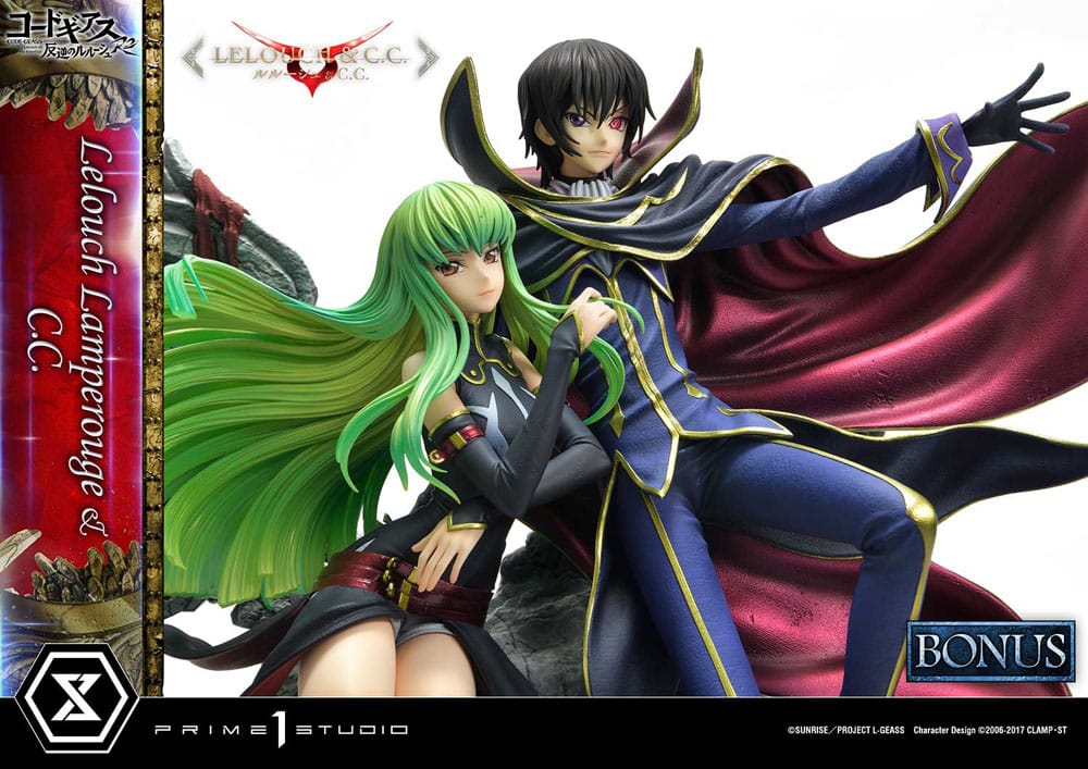 Code Geass Lelouch Lamperouge Lelouch of the Rebellion Concept Masterline Statue 1 6 Scale 44 cm