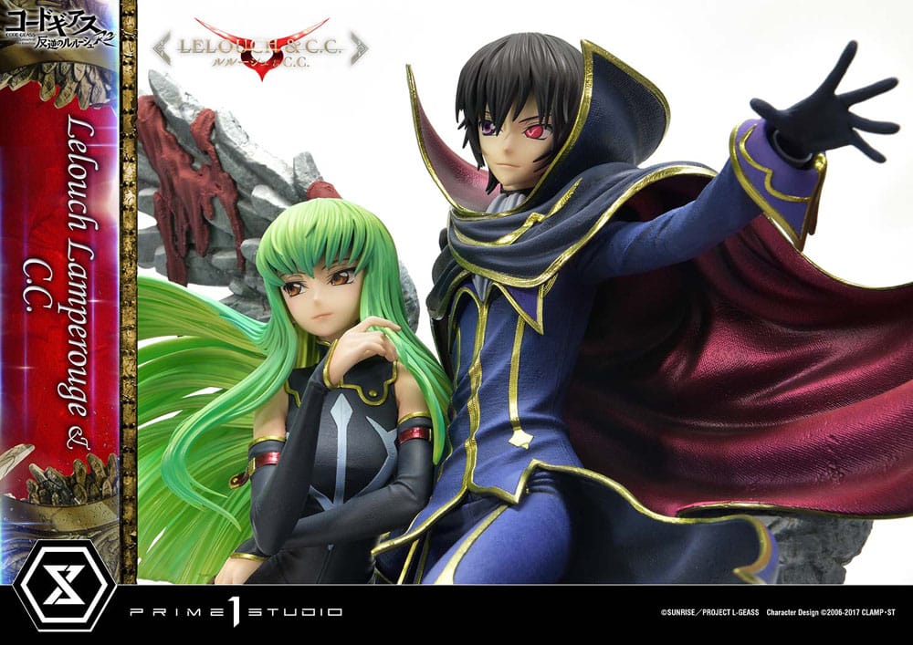 Code Geass Lelouch Lamperouge Lelouch of the Rebellion Concept Masterline Statue 1 6 Scale 44 cm
