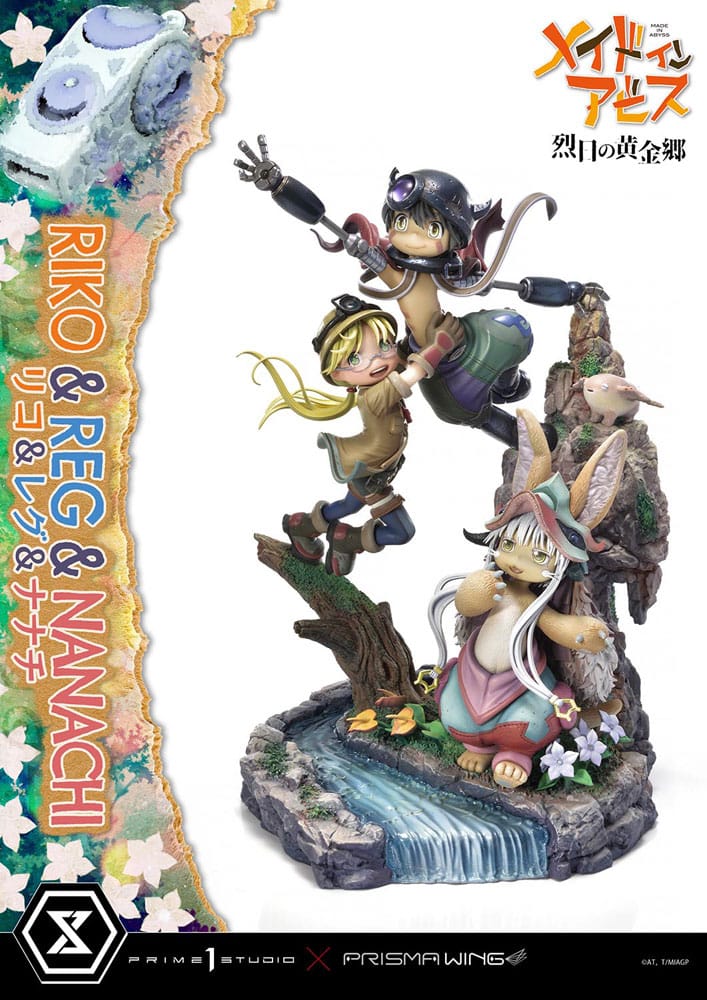 Prime 1 Studio Riko Reg and Manachi Made in Abyss Vinyl Figure 27 cm