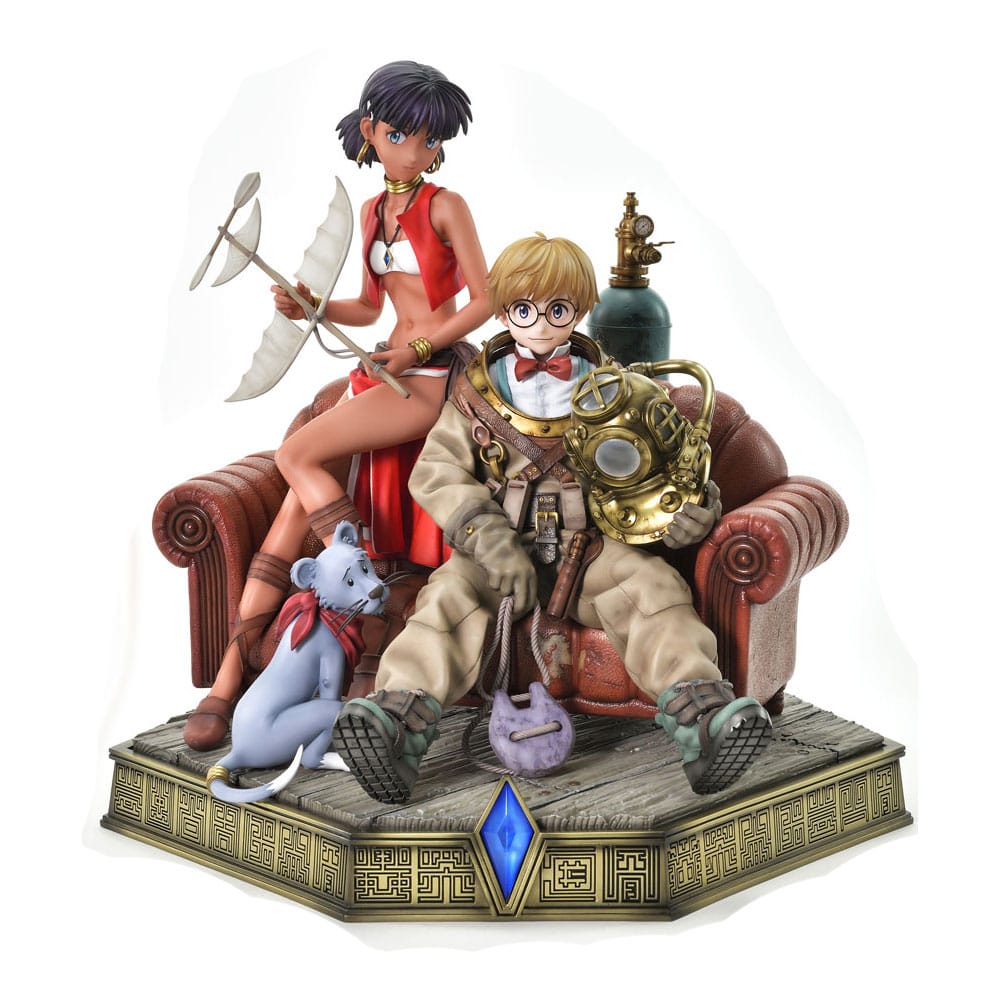 Prime 1 Studio Nadia and Jean Nadia The Secret of Blue Water Statue Concept Masterline Bonus Version 1 6 Scale 35 cm